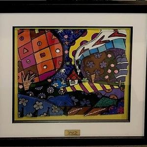 Abstract Wall Art In 3D